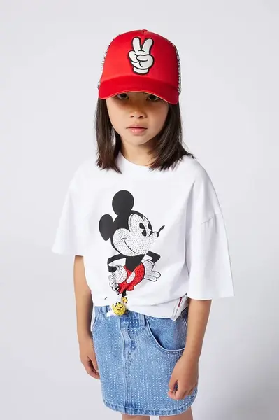 Dětská riflová sukně Marc Jacobs