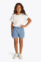 Džínové šortky Tommy Hilfiger modrá barva, hladké, KG0KG08451