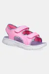 Dětské sandály Skechers FLEX SPLASH - HEART GALORE růžová barva, 303049L