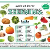 Sada 24 karet Zelenina - Petr Kupka