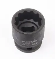 Hlavice nástrčné úderové 1/2", 12hranné, různé rozměry - ASTA Velikost: 24 mm