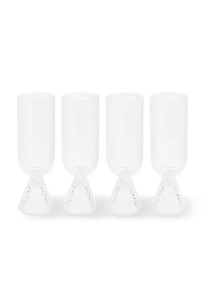 Sada pohárov na šampanské Pols Potten Rooftop 220 ml 4-pak