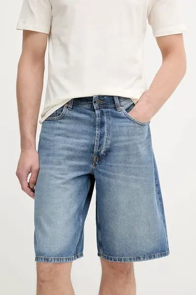 Bavlnené rifľové šortky United Colors of Benetton