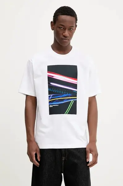 Bavlnené tričko Karl Lagerfeld Jeans