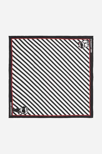 Hodvábna šatka Karl Lagerfeld IKON