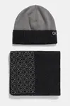 Čiapka a šál s prímesou vlny Calvin Klein