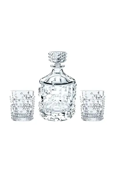 Karafa na whisky s pohármi Nachtmann Punk Whiskey 3-pak