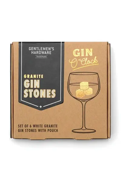 Chladiace kocky do ginu Gentlemen's Hardware Gin Stones 6-pak