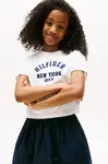 Detské bavlnené tričko Tommy Hilfiger