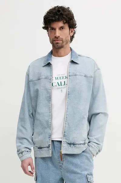 Rifľová bunda Pepe Jeans EMMETT FADEOUT