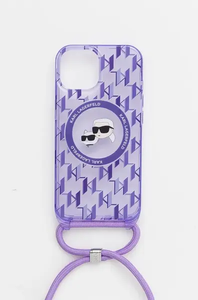 Puzdro na mobil Karl Lagerfeld iPhone 15 / 14 / 13 6.1"