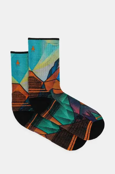 Ponožky Smartwool Hike Mountain Prism Print