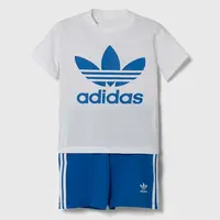 Detská bavlnená súprava adidas Originals