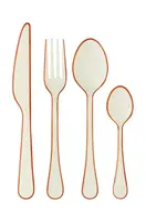 Súprava príborov Madam Stoltz Enamel Cutlery 4-pak