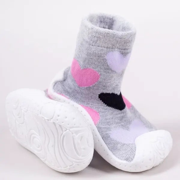 Yoclub Kids's Baby Girls' Anti-Skid Socks With Rubber Sole