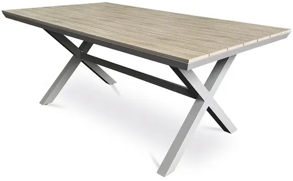 AUTRONIC záhradný stôl AZT-S1510 OAK prírodný, polywood