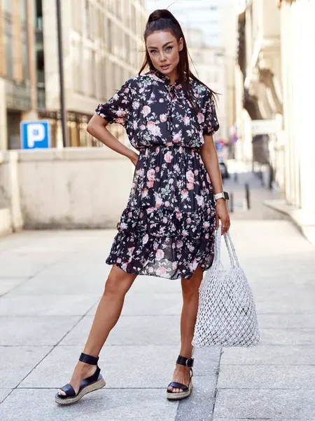 Dress black Yups cwd0460. R21