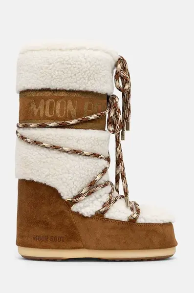 Semišové sněhule Moon Boot MB ICON SHEARLING