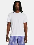 Biele pánske športové tričko Under Armour UA LAUNCH SHORTSLEEVE-WHT