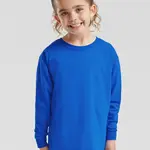 Niebieska koszulka dziecięca Valueweight Fruit of the Loom