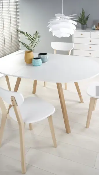 HALMAR Jedálenský rozkladací stôl RUBEN 102-142x102 cm