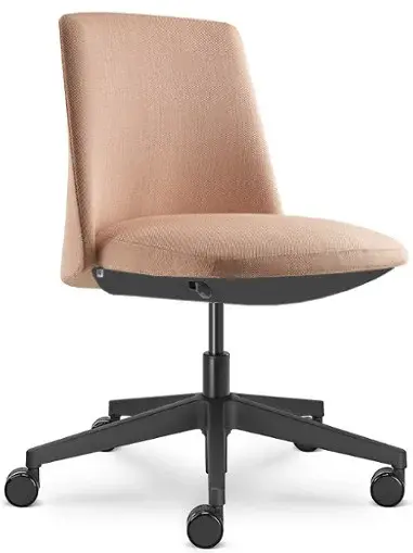 LD SEATING Kancelárske kreslo MELODY DESIGN 775-FR,F40-N1, kríž hliník čierny