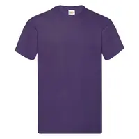 Fialové tričko Original Fruit of the Loom