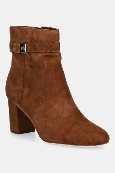 Semišové topánky Lauren Ralph Lauren Kellie Bt Hl