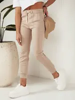 Dámske teplákové nohavice MILA Farba béžová DSTREET