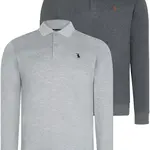 DVOJITÁ SÚPRAVA V4007 DEWBERRY PÁNSKA MIKINA - ANTRACITOVÁ - SIVÁ