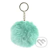 Chlpatý prívesok na kľúče Baagl - tyrkysový
