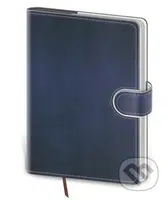 Zápisník Flip L tečkovaný modro/bílý