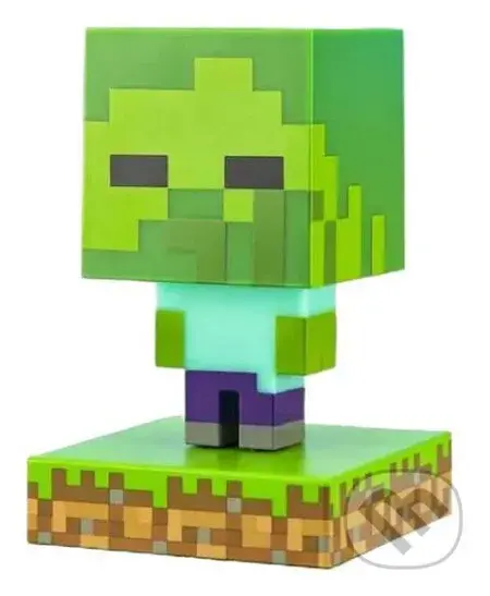 Dekoratívna lampa Minecraft: Zombie