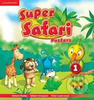 Super Safari Level 1 (Posters (10)) - Herbert Puchta, Gunter Gerngross, Peter Lewis-Jones - kniha z kategorie Cizí jazyky