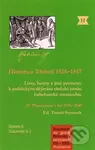 Historica Třeboň 1526–1547 (Listy, listiny a jiné prameny k politickým dějinám období zrodu habsburské monarchie) - kniha z kategorie Novověk