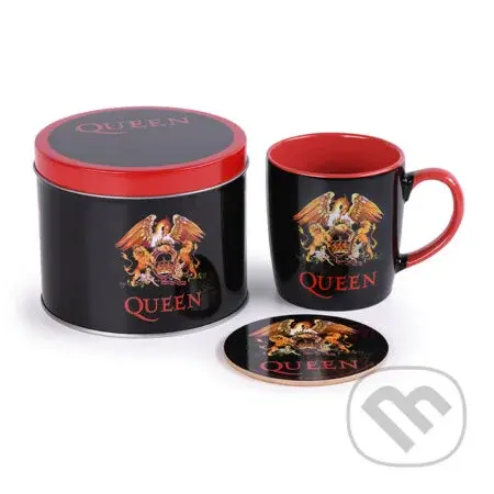 Darčekový set v plechovej krabičke Queen: Logo