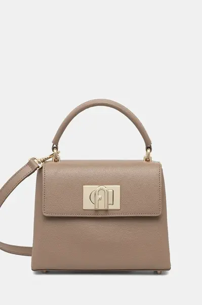 Kožená kabelka Furla