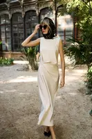 Marisse Women's Dress L-Su-4636 L.Beige