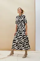 Marisse Women's Skirt L-Sc-4603 Black