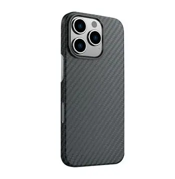 Pouzdro SWISSTEN MAGCARBON pro Apple iPhone 16 Pro Max, černá