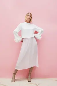 Marisse Women's Shirt Z-Ko-4529 Off White