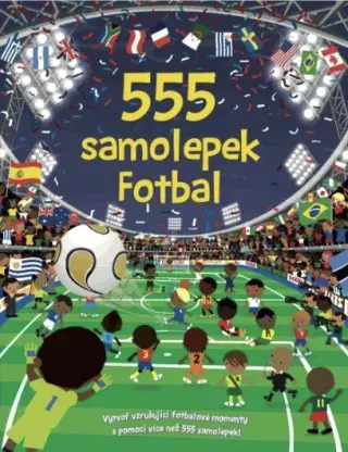555 samolepek - Fotbal