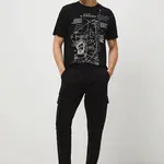 Kalhoty Medicine pánské, černá barva