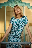 Marisse Women's Shirt L-Ko-4645 D.Green