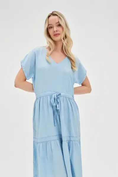 Marisse Women's Dress L-Su-4623 L.Blue