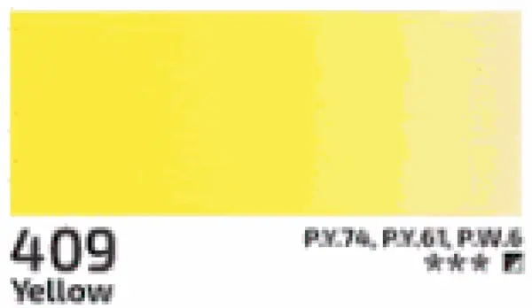Akrylová barva Rosa 200ml – 409 yellow