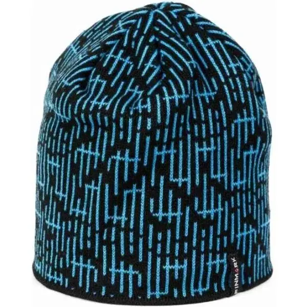 Finmark WINTER HAT Zimní pletená čepice, černá, velikost UNI