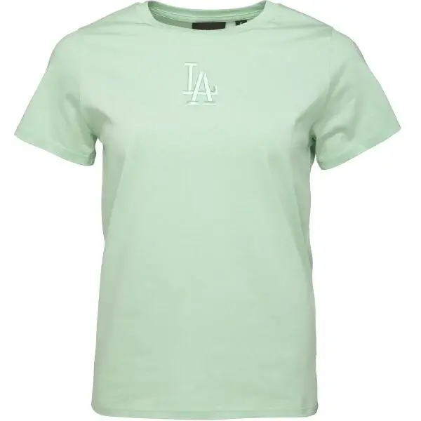 New Era WMNS MLB LEAGUE ESSENTIALS LOSDOD Dámské triko, světle zelená, velikost