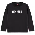 LEGO&reg; kidswear LWTANO 614 Chlapecké tričko s dlouhým rukávem, černá, velikost