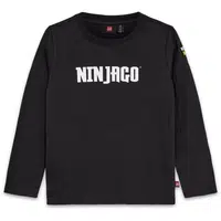 LEGO&reg; kidswear LWTANO 614 Chlapecké tričko s dlouhým rukávem, černá, velikost